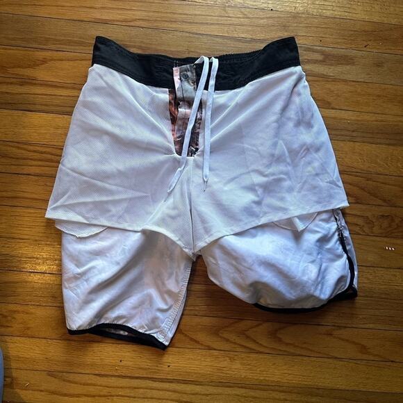 Bioworld Swim Trunks Kitten Lined Hybrid Board Shorts Drawstring - Picture 8 of 8